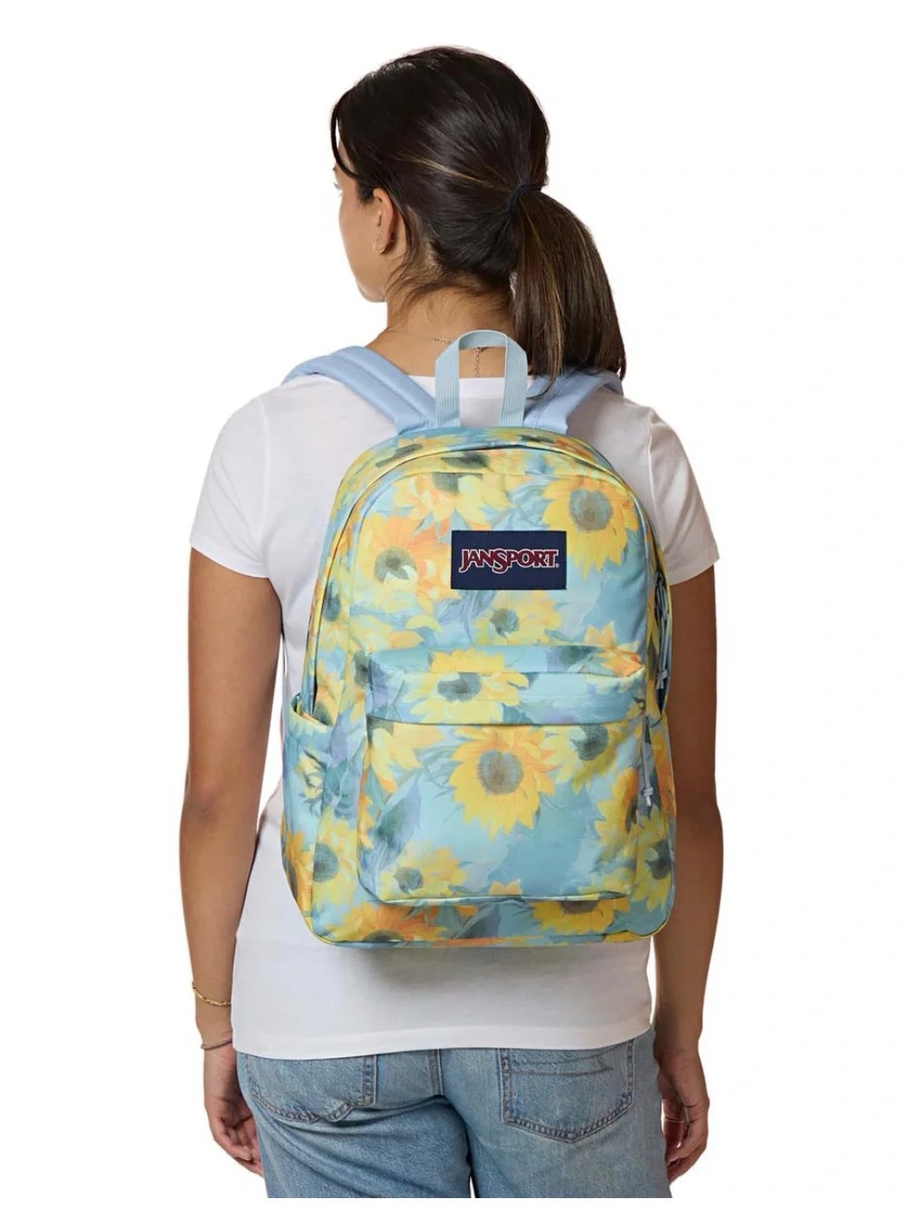 JanSport SuperBreak Plus Sunflower Backpack-